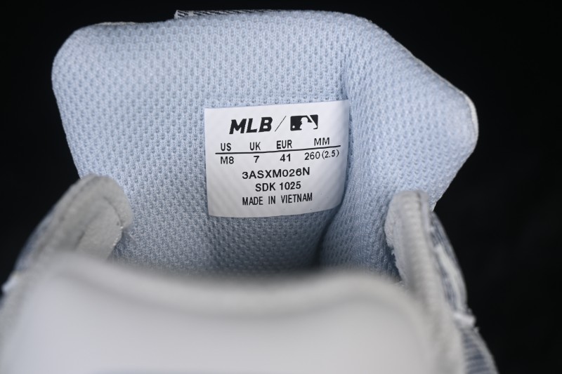 New York MLB Chunky Liner Pocket Monogram High-Top Thick-Soled Running Shoes - 3ASXM026N50BRL