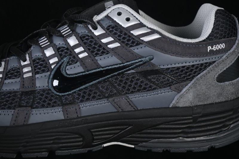 Nike P-6000 Premium Retro Running Shoes with Layered Design - HF0015-002