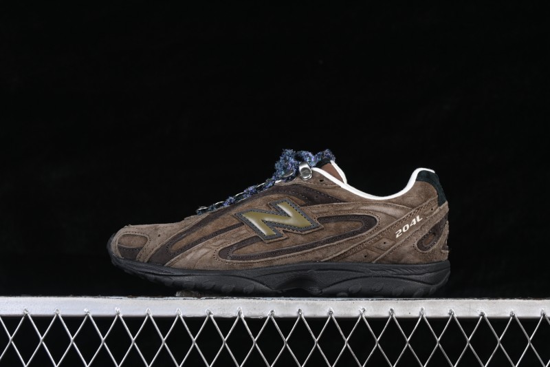 New Balance 204 Retro Running Shoes with Breathable Mesh Upper for Casual Sport - U204LBC1