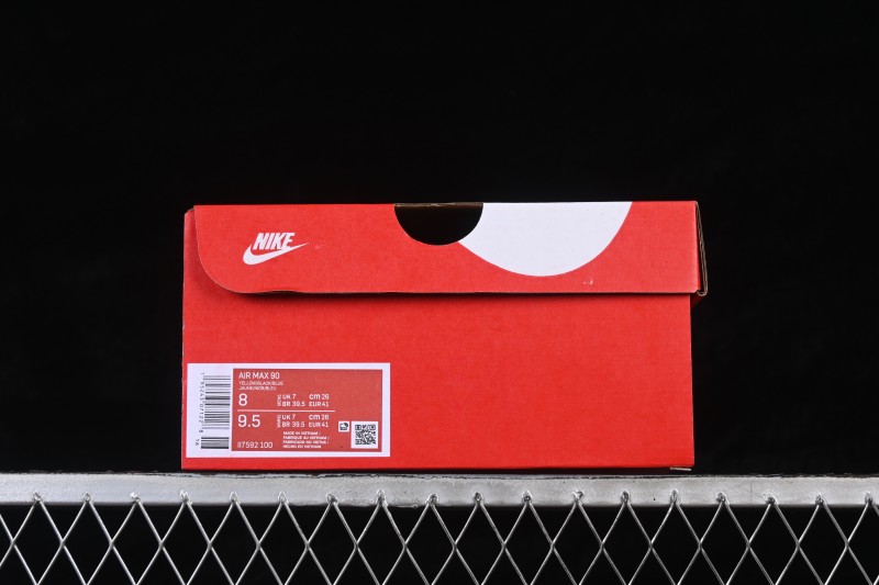 Nike Air Max 90 Retro Running Shoes with Visible Air Cushioning - II7592-100
