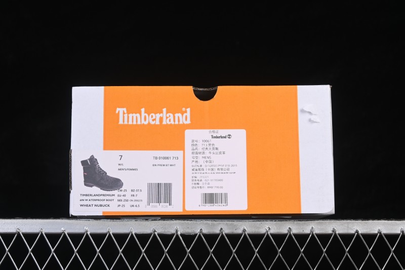 Timberland Premium 6-Inch Waterproof Boots with Durable Lug Sole - TB010061713