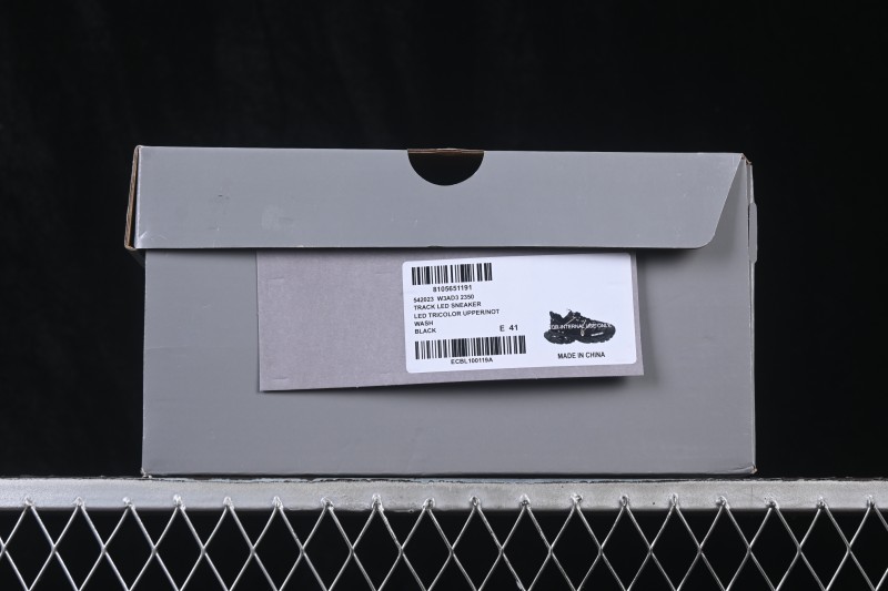 Balenciaga Track Sneaker Tricolor Upper Running Shoes with Transparent Heel Detail - W3AD32350