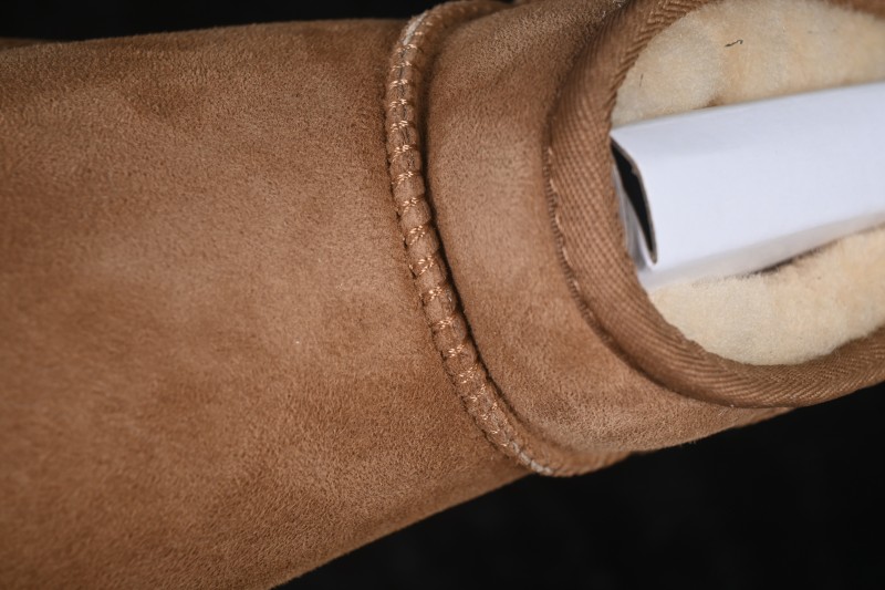 UGG Classic Ultra Mini Sheepskin Wool Ankle Boots with Water-Resistant Coating - 1116109