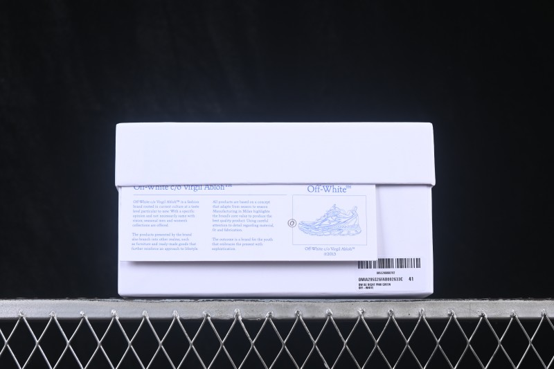 Off-White c/o Virgil Abloh Retro Running Shoes with Deconstructed Design - AJF6
