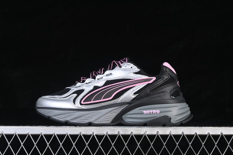 Puma Fade Nitro Running Shoes with Comfort Grip and Slip-Resistant Sole - 406203-13