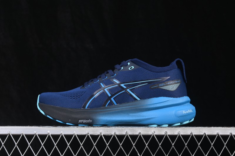 Asics Gel-Kayano 31 Running Shoes with Breathable Mesh and Supportive Cushioning - 1011B869-401