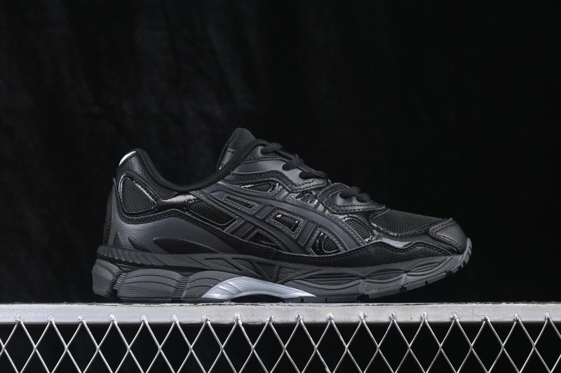 Asics Gel-NYC Retro Running Shoes with Breathable Mesh and Suede Upper - 1203A280-003