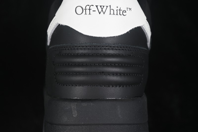 Off-White Out of Office Low-Top Fashion Skate Shoes Black-White