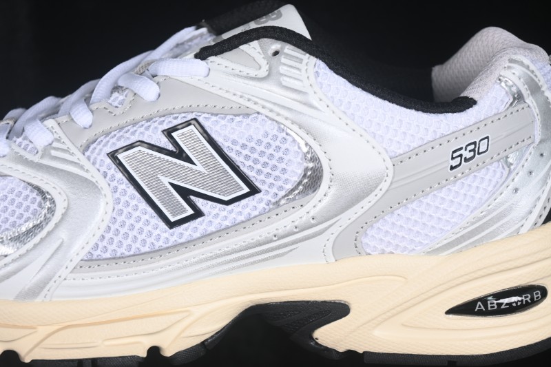 New Balance NB530 Retro Running Shoes with Cushioned Comfort - MR530TA