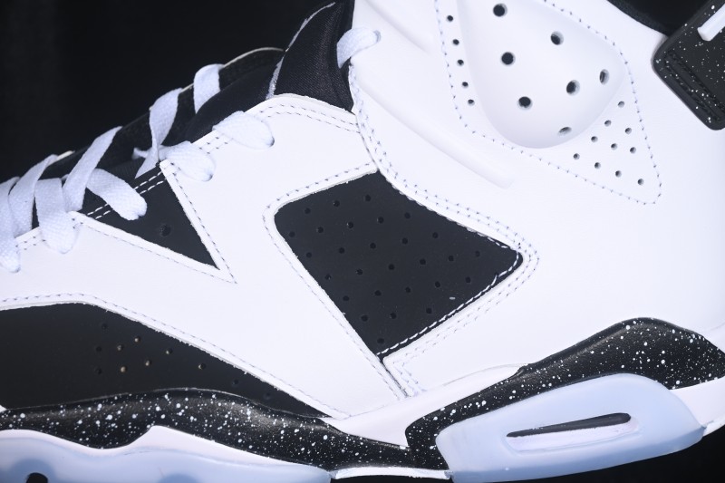 Nike Air Jordan 6 Retro Oreo Running Shoes with Premium Suede Upper - CT8529-108