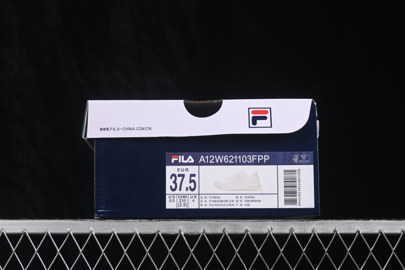 Fila Nuvole 4 Run Lightweight Cushioned Running Shoes with Breathable Mesh and Energy Return - A12W621103FPP