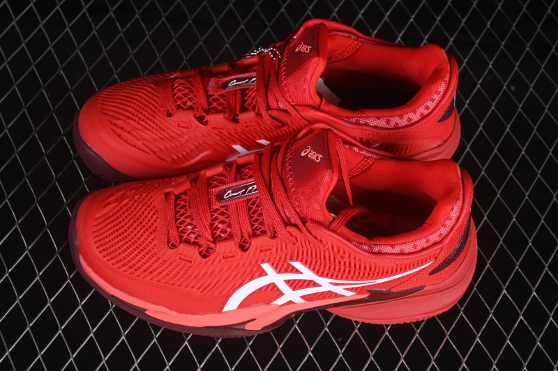 Asics Court FF 3 Novak Retro Breathable Cushioned Casual Running Shoes - 1041A362-962