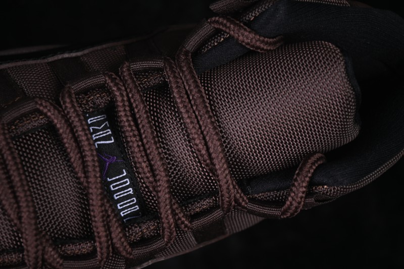 Air Jordan 11 Retro AJ11 Black Brown Basketball Shoes - CT8012-200