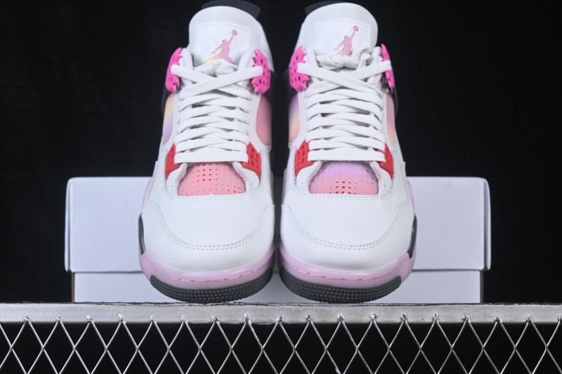 Nike Air Jordan 4 Retro Comic Style Basketball Shoes - JA1135-100