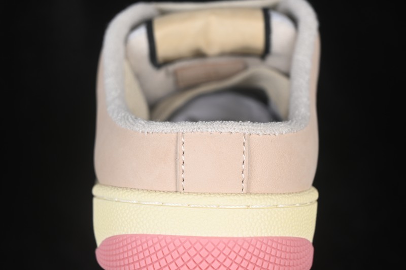 Gucci Screener Sneaker Pearlescent GG Pattern Flat Mule - 0YIA05380