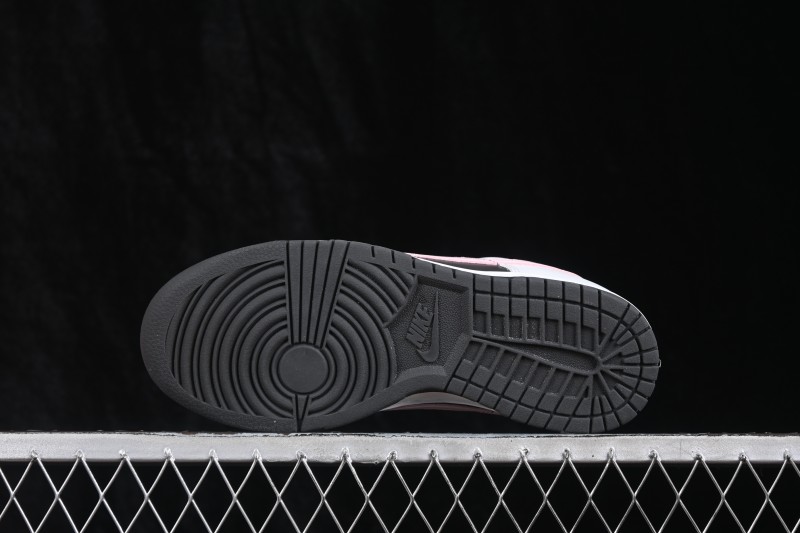Nike SB Dunk Low White Black Pink Low-Top Casual Skate Shoes - IB8510-100