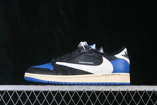 Nike Travis Scott x Air Jordan 1 Low OG AJ1 Cactus Jack Low Top Sneakers - DM7866-014