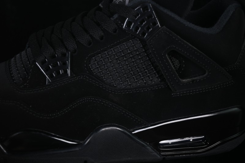 Nike Air Jordan 4 Retro Black Cat Basketball Shoes - CU1110-010