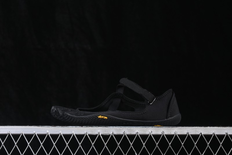 Vibram V-Soul Barefoot Training Quick-Dry Ballet Five-Finger Shoes - 18W7201 Black