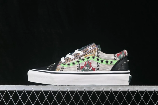 Vans Old Skool Low Top Casual Skate Shoes - 753482ISCCA0100