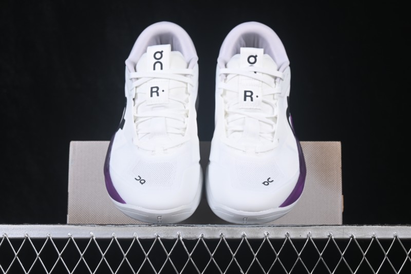 On The Roger Pro 3 Comfortable Anti-Slip Wear-Resistant Low-Top Casual Running Shoes - 3WG10316030 White Muscadine