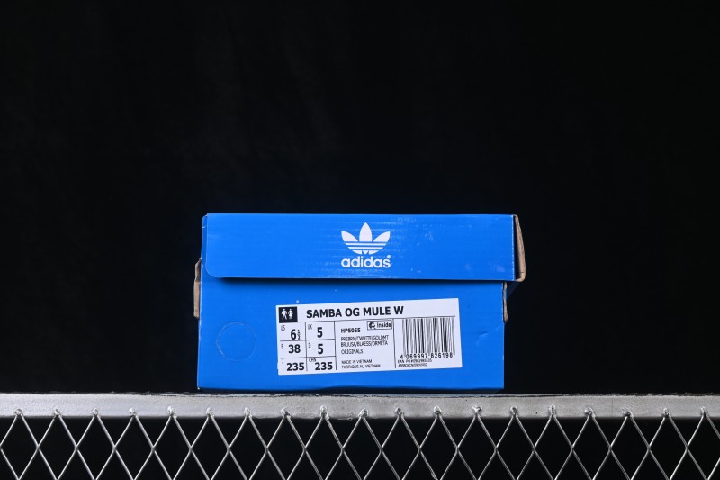 Adidas Samba OG Mule Casual Fleece-Lined Slip-On Shoes - HP5055
