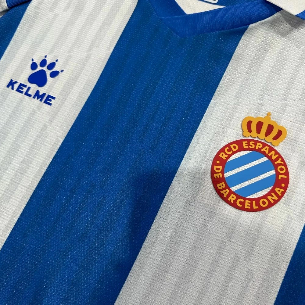 2025/26 Mens RCD Espanyol Home Jersey