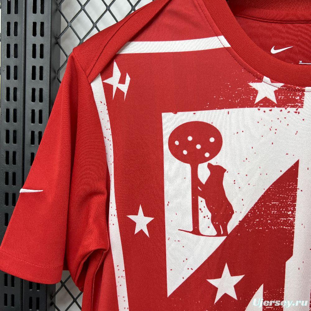 2025/26 Mens Atletico Madrid Pre-Match Jersey