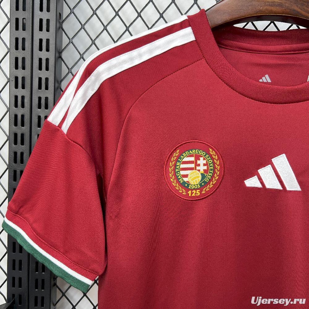 2025/26 Mens Hungary Home Jersey