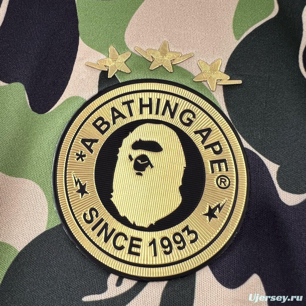 2025/26 Mens Adidas X BAPE Camo Jersey