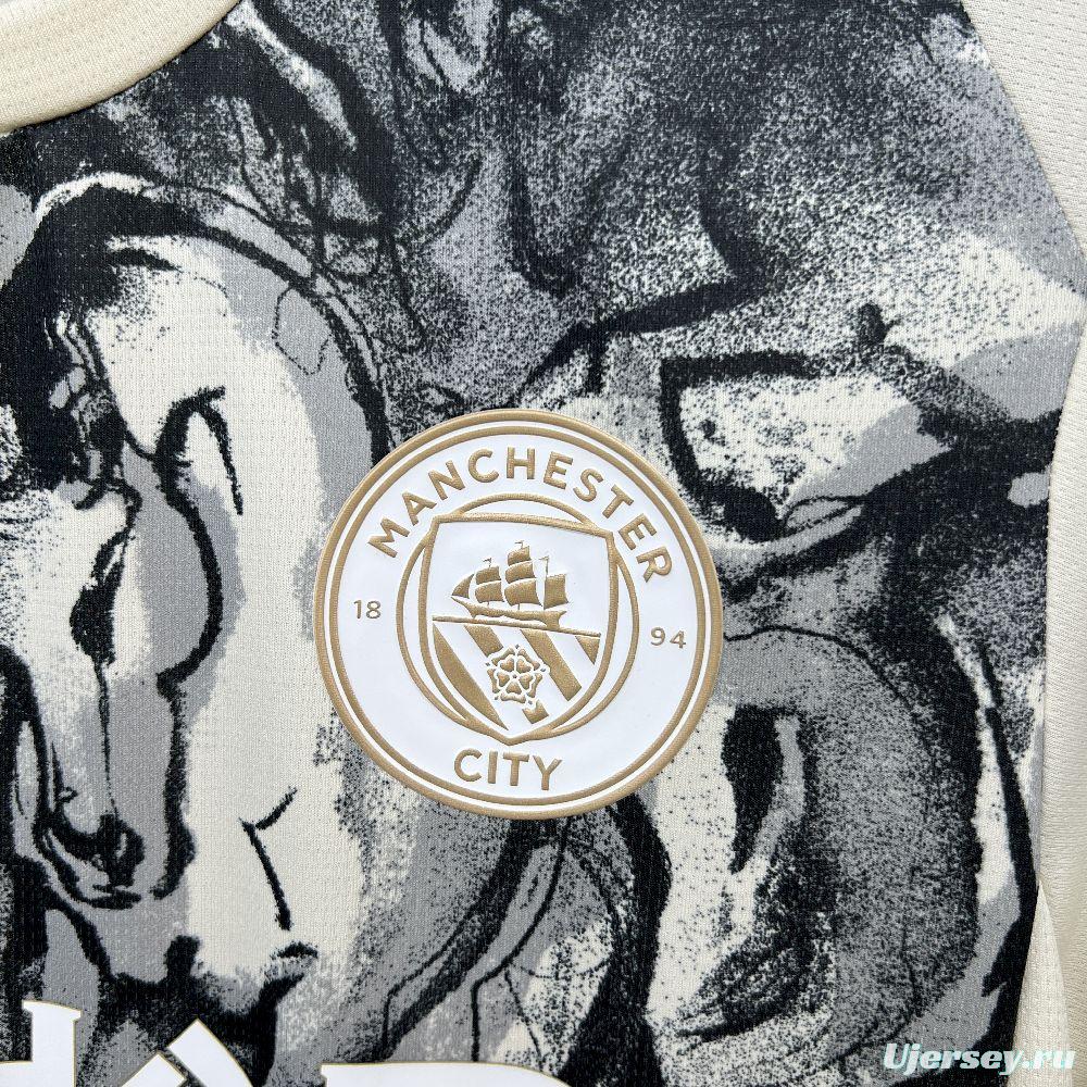 2025/26 Mens Manchester City Year Of The Horse Special Edition Jersey