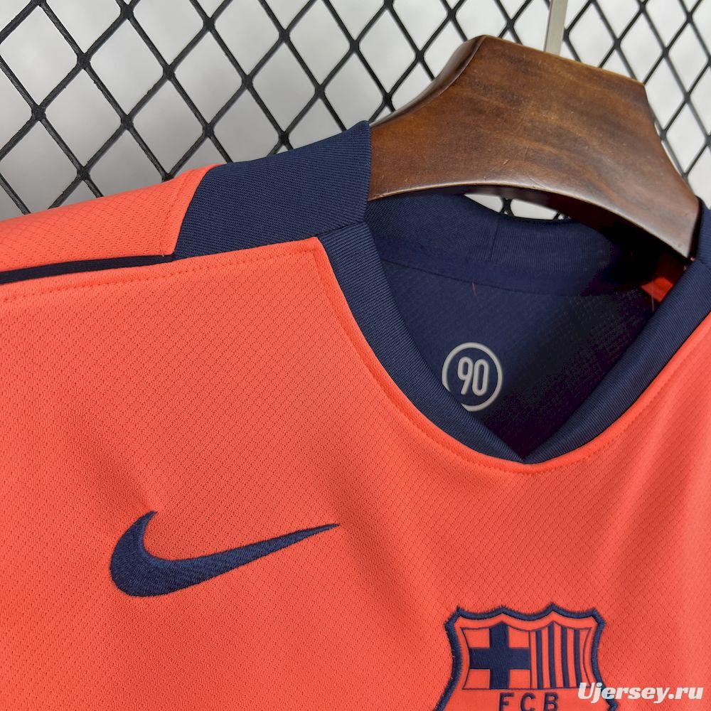 2025/26 Mens Barcelona Third Long Sleeve Jersey