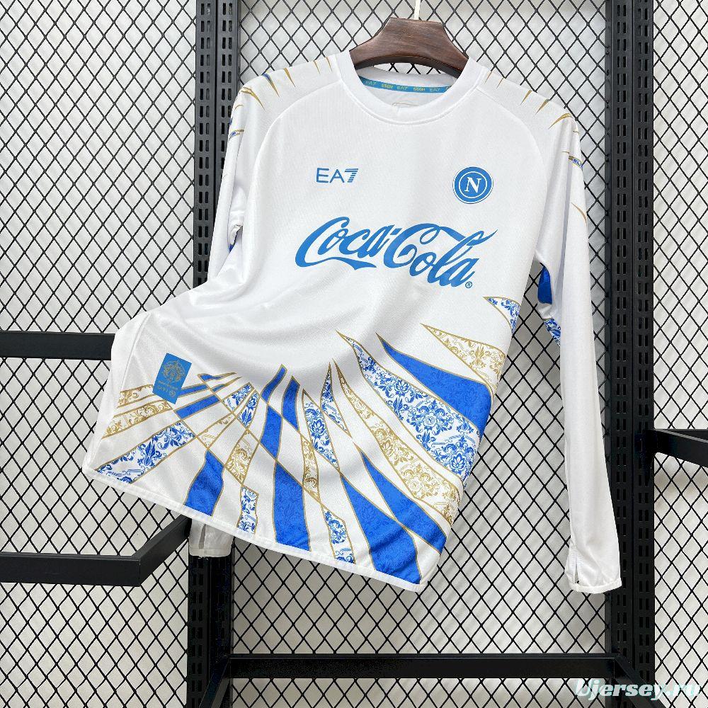 2025/26 Mens Napoli Pre-Match Long Sleeve Jersey
