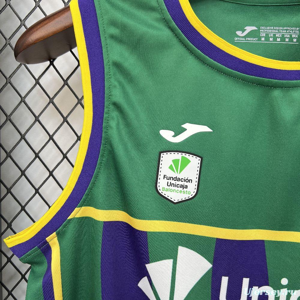 2025/26 Mens Malaga Baloncesto Home Basketball Jersey