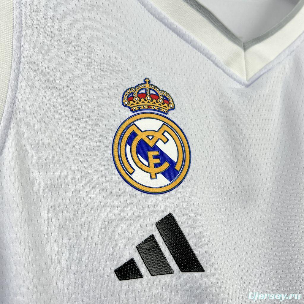 2025/26 Real Madrid Basketball Home Jersey