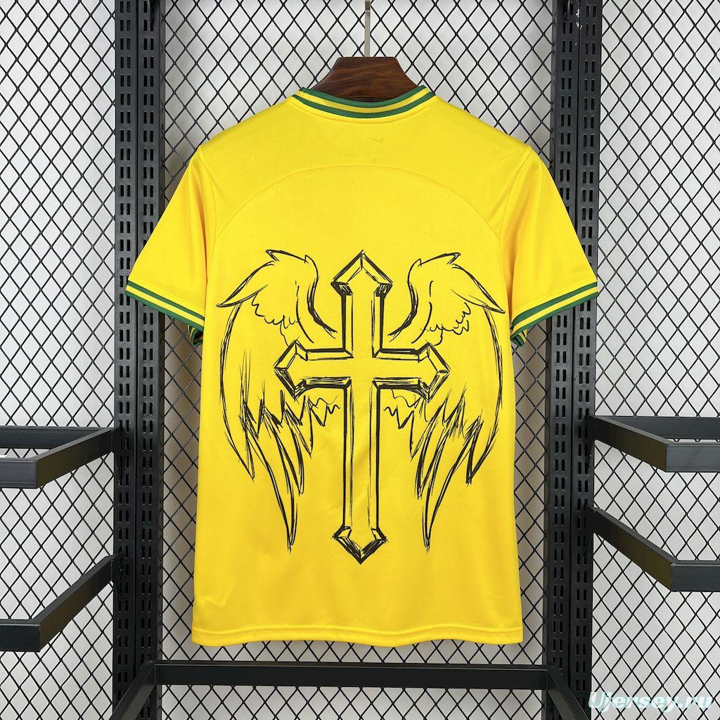 202022 Mens Brazil X CRISTO Special Edition Jersey