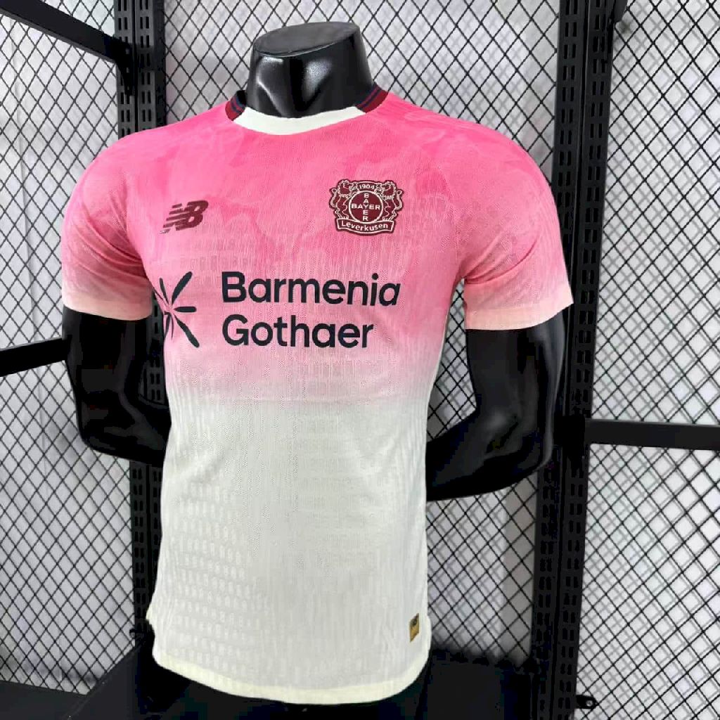 2025/26 Player Version Mens Bayer 04 Leverkusen Away Jersey