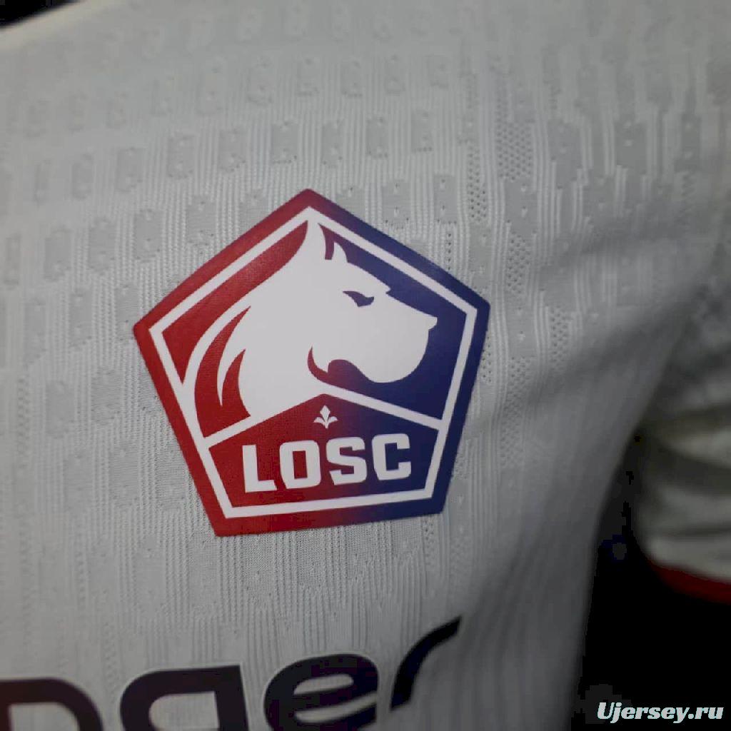 2025/26 Player Version Mens Lille OSC Away Jersey
