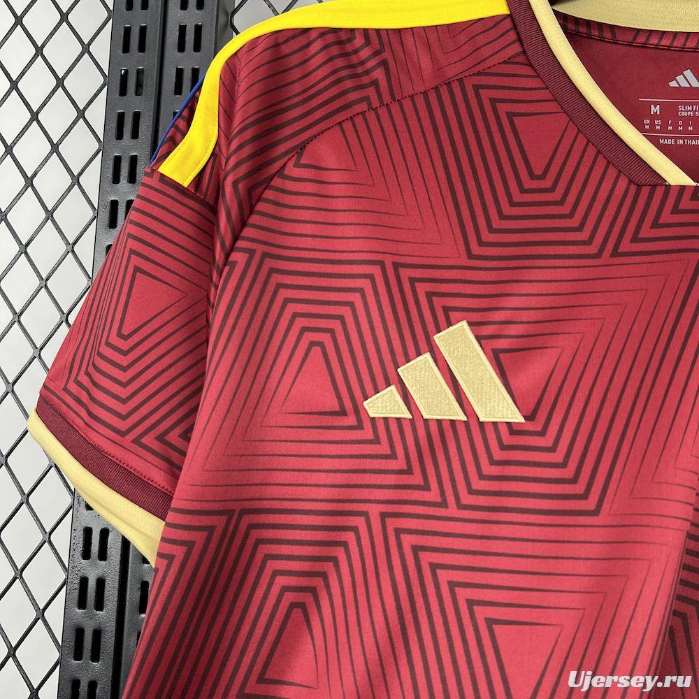 2026 Mens Venezuela World Cup Home Jersey