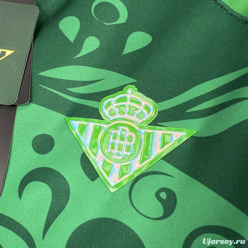 2025/26 Mens Real Betis Pre-Match Long Sleeve Jersey