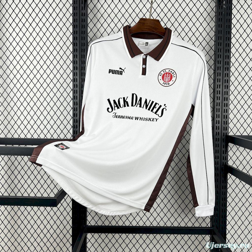1999/00 Retro FC St. Pauli Home Long Sleeves Jersey