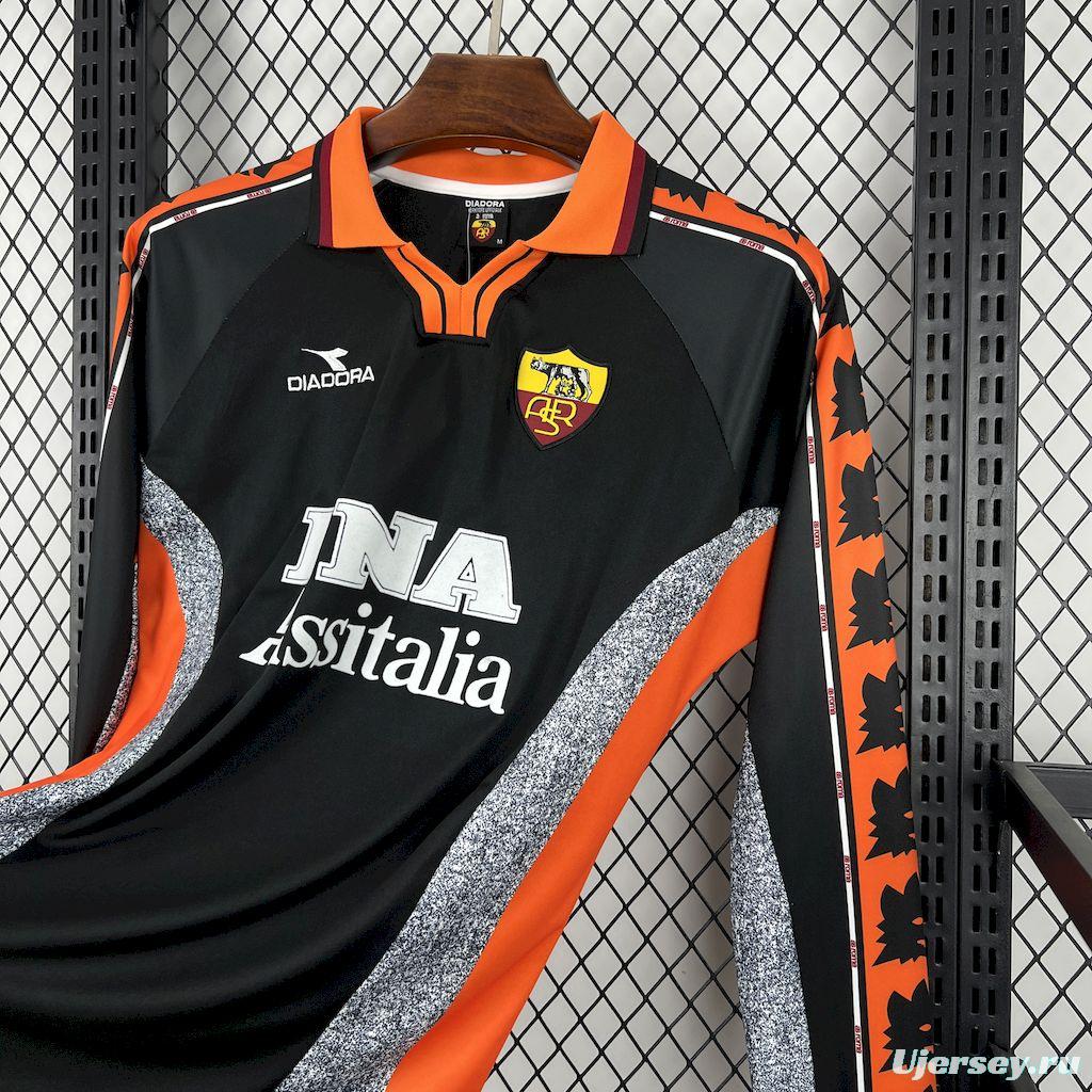 1998/99 Retro AS Roma Third Long Sleeves Jersey