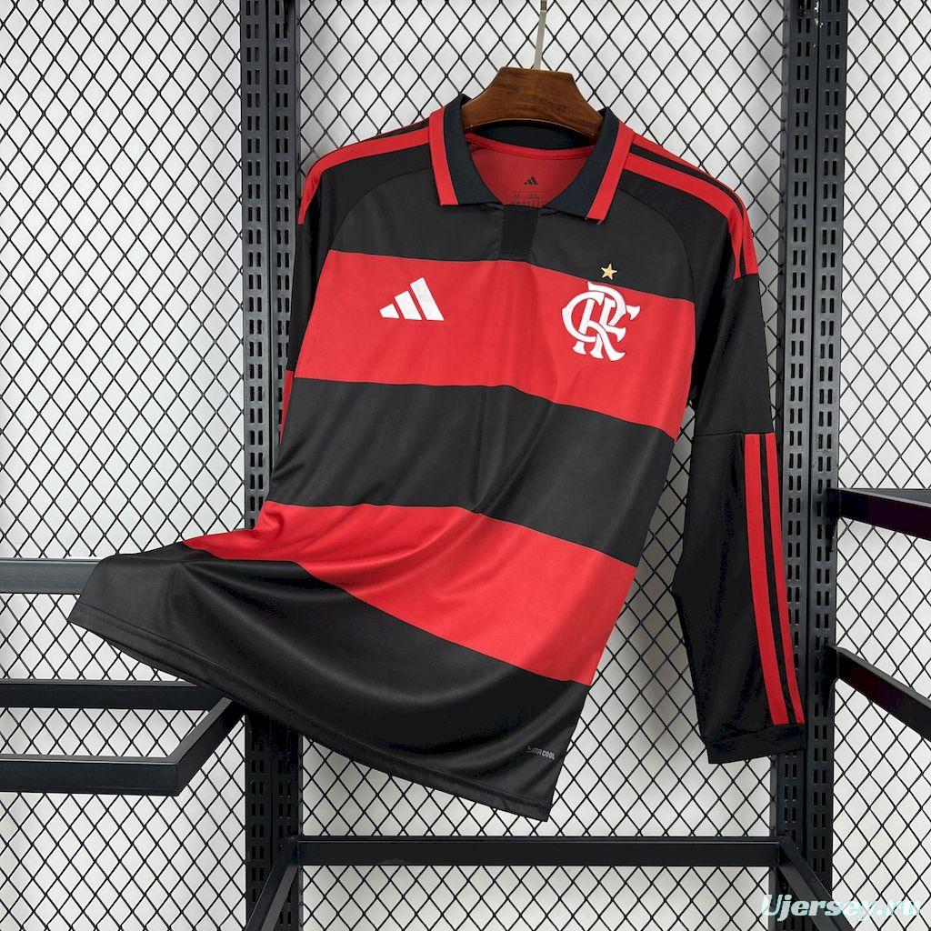 2026/27 Mens Flamengo Home Long Sleeve Jersey