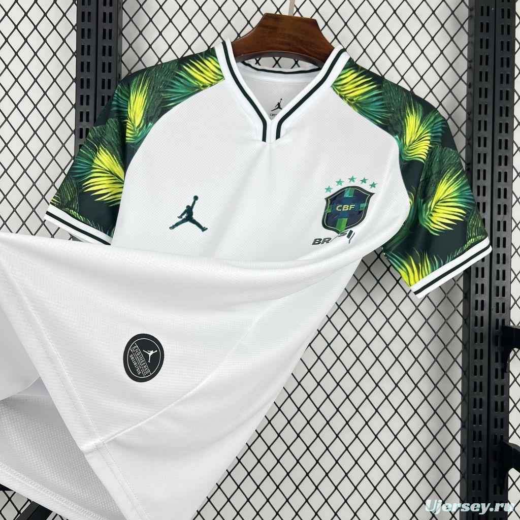 2026 Mens Brazil White Special Jersey