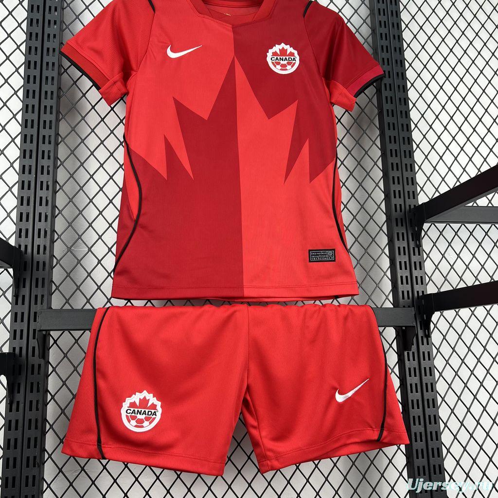2026 Kids Canada World Cup Home Kit