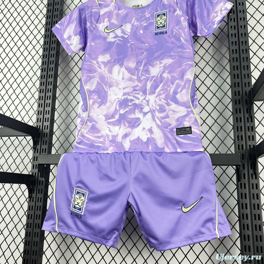 2026 Kids South Korea World Cup Away Kit