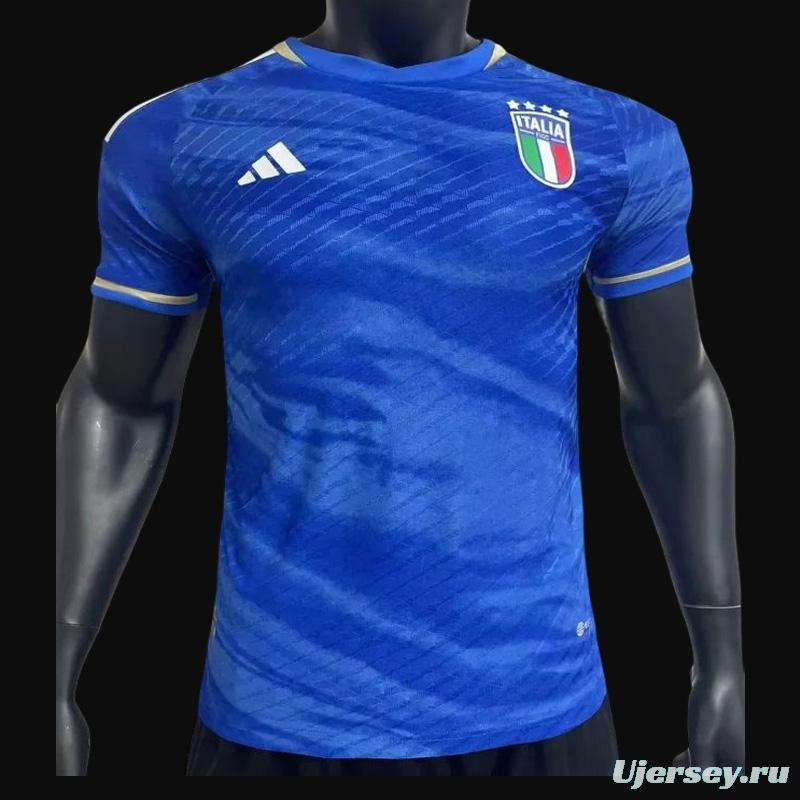 Player Version 2023 Italy Home Jersey