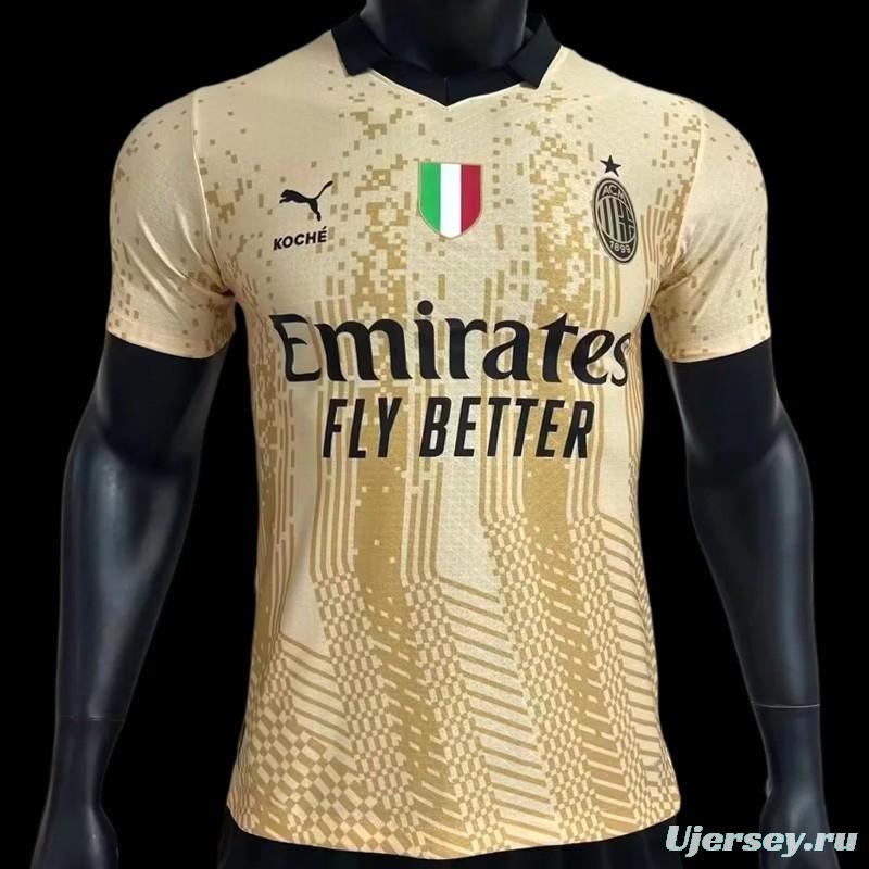 Player Version 22/23 AC MILAN Goalkeeper X KOCHÉ 4TH Golden Jersey