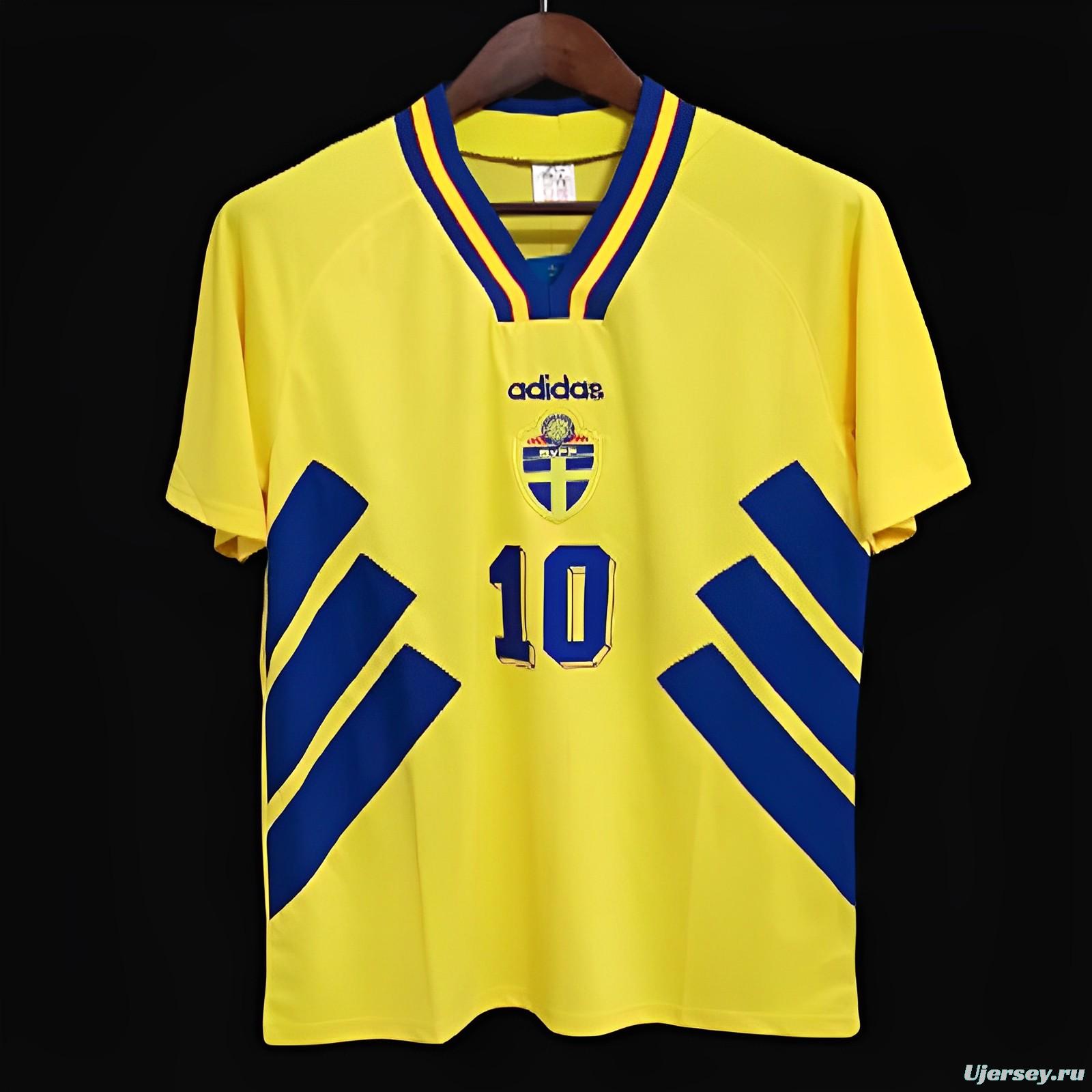 Retro 1994 Sweden Home Jersey