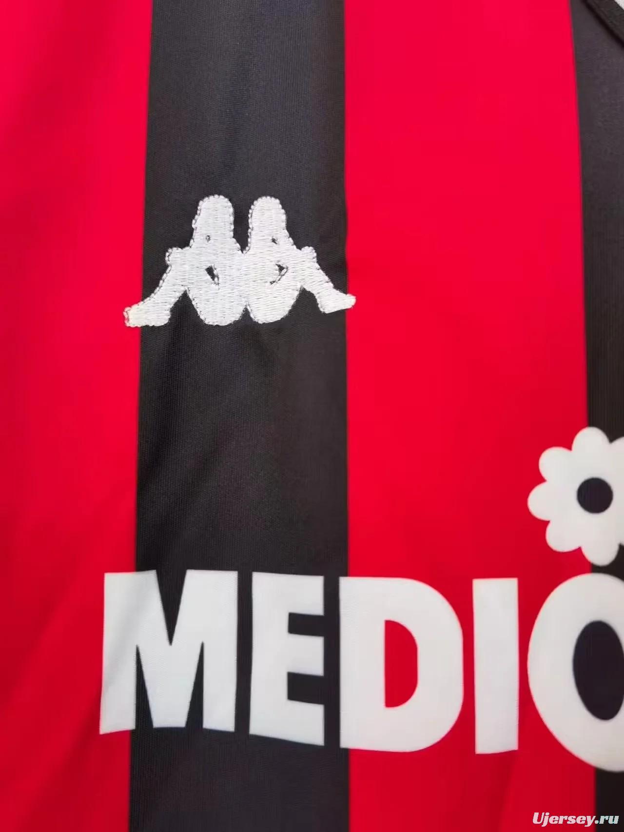 Retro 88/89 AC Milan Home Jersey